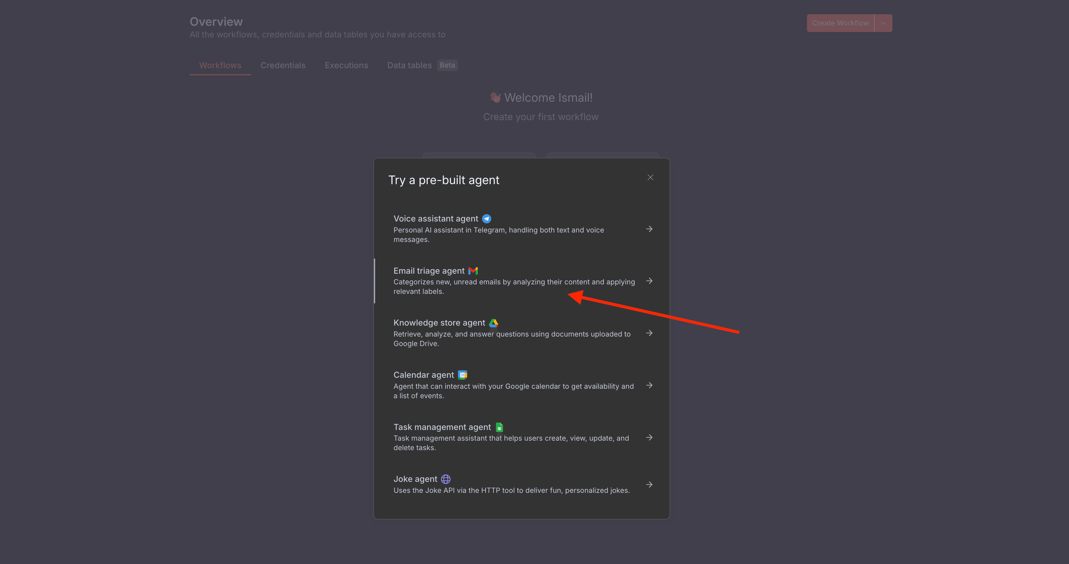 Email Triage Workflow Template