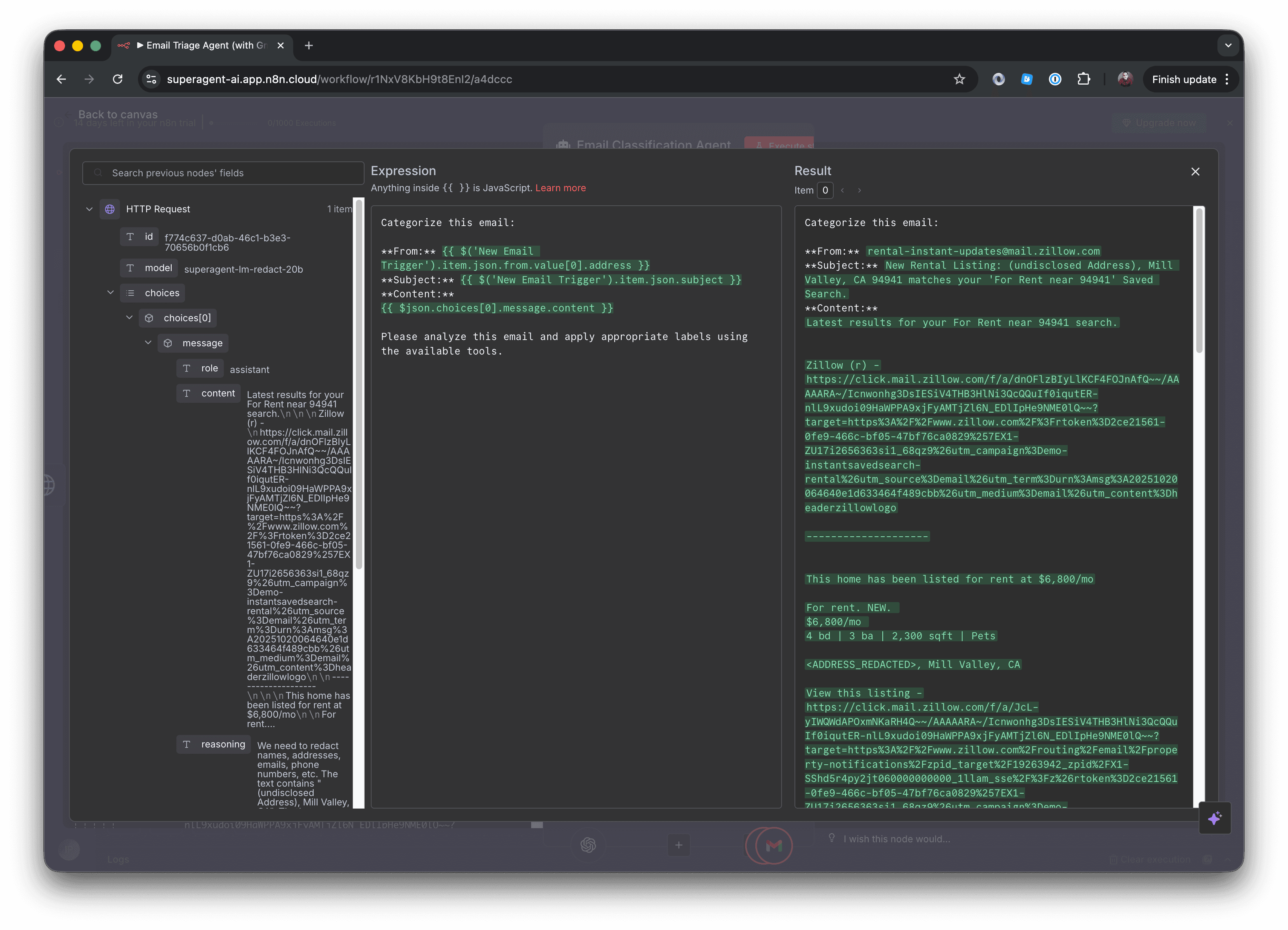 Gmail Classifier Prompt